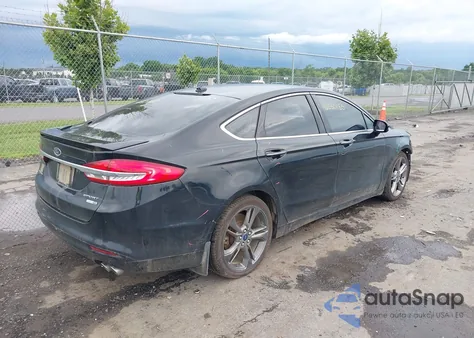 2017 Ford Fusion Sport from USA, damaged, VIN 3FA6P0VP8HR198436